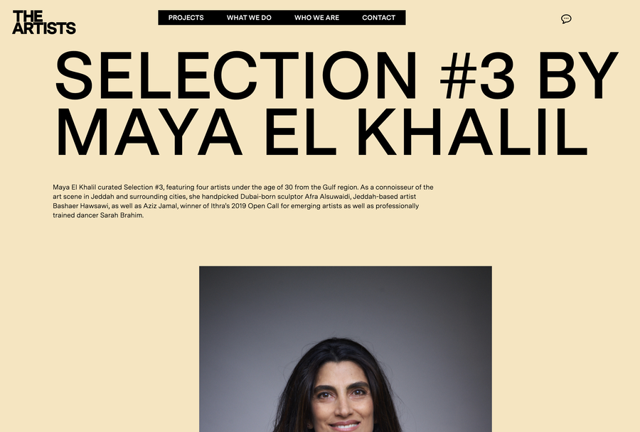 The Artists selection