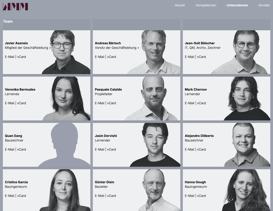 WMM Ingenieure AG Team